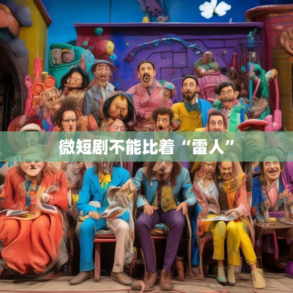 微短剧不能比着“雷人”