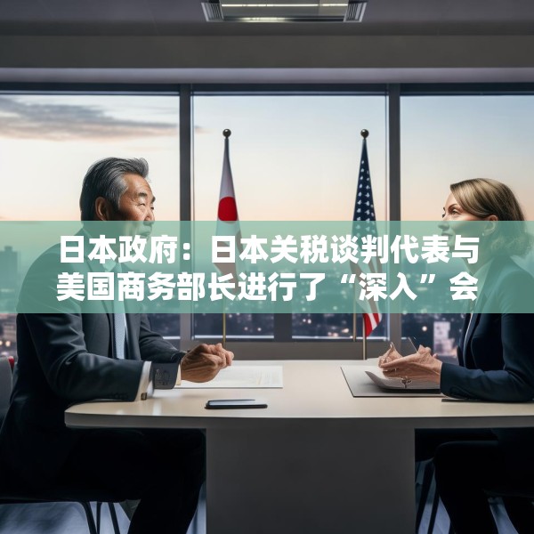 日本政府：日本关税谈判代表与美国商务部长进行了“深入”会谈