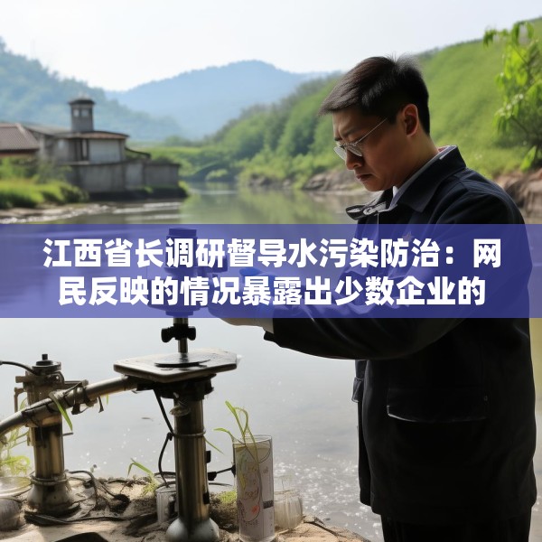 江西省长调研督导水污染防治：网民反映的情况暴露出少数企业的问题