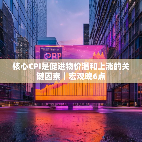 核心CPI是促进物价温和上涨的关键因素｜宏观晚6点