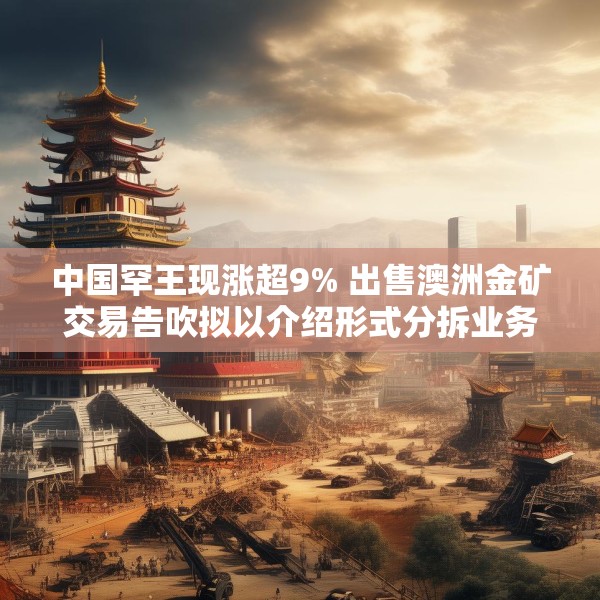中国罕王现涨超9% 出售澳洲金矿交易告吹拟以介绍形式分拆业务上市