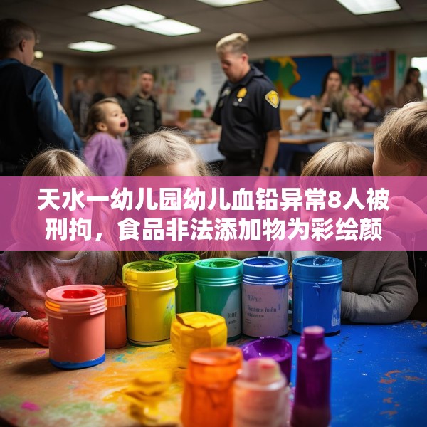 天水一幼儿园幼儿血铅异常8人被刑拘，食品非法添加物为彩绘颜料