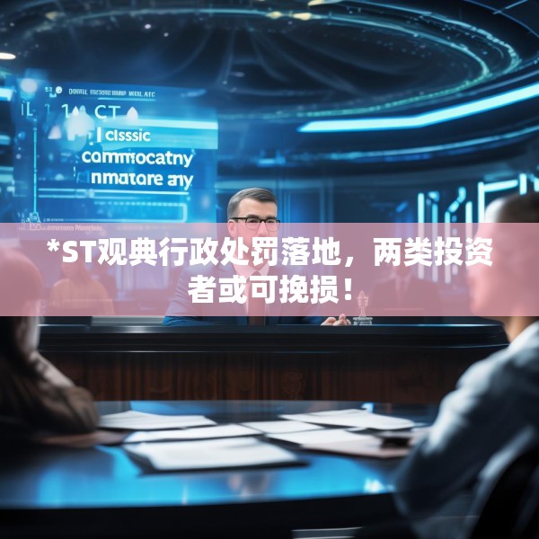 *ST观典行政处罚落地，两类投资者或可挽损！