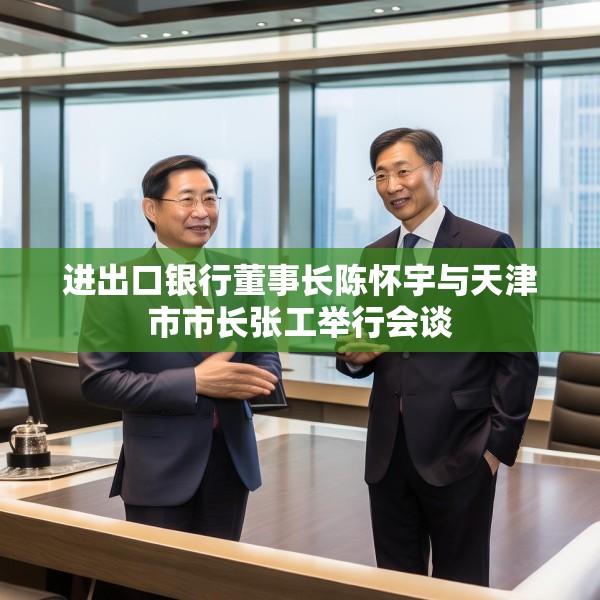 进出口银行董事长陈怀宇与天津市市长张工举行会谈