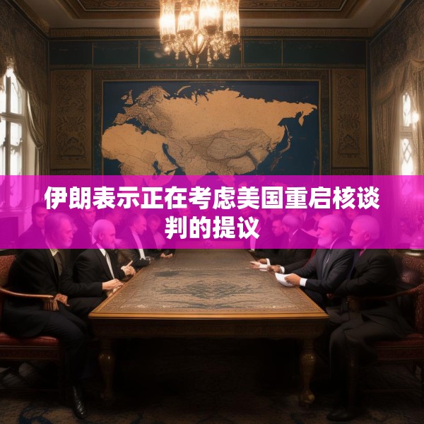 伊朗表示正在考虑美国重启核谈判的提议