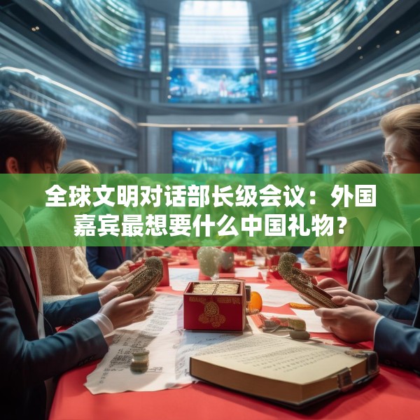 全球文明对话部长级会议：外国嘉宾最想要什么中国礼物？