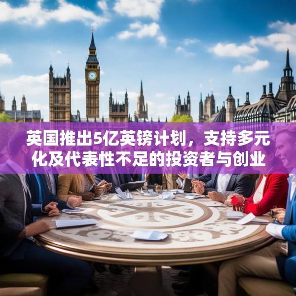 英国推出5亿英镑计划，支持多元化及代表性不足的投资者与创业者