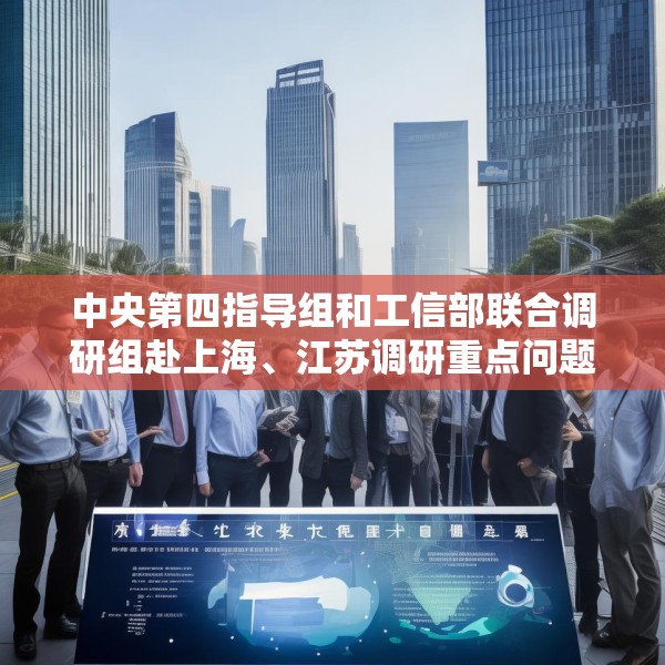 中央第四指导组和工信部联合调研组赴上海、江苏调研重点问题整治情况