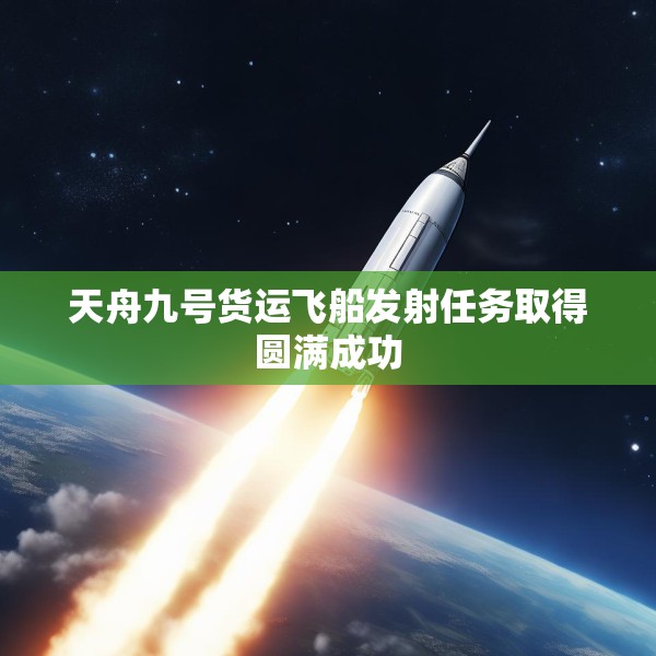天舟九号货运飞船发射任务取得圆满成功