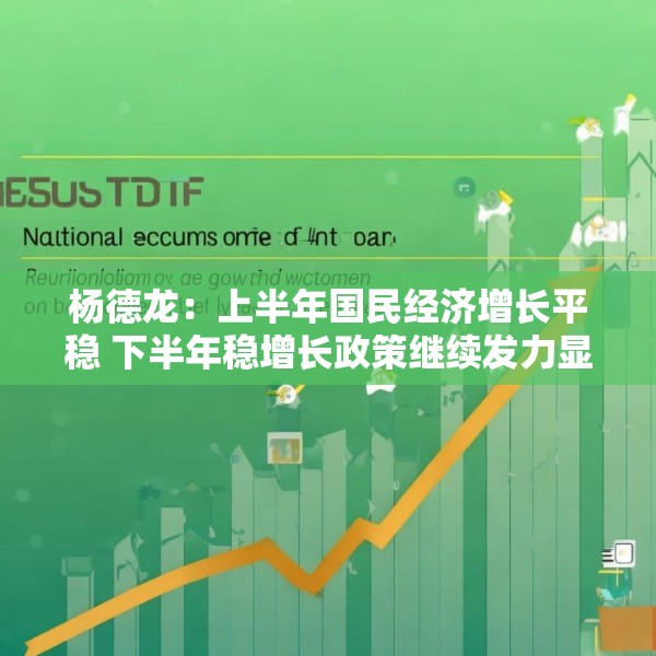 杨德龙：上半年国民经济增长平稳 下半年稳增长政策继续发力显效