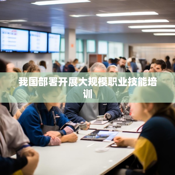 我国部署开展大规模职业技能培训
