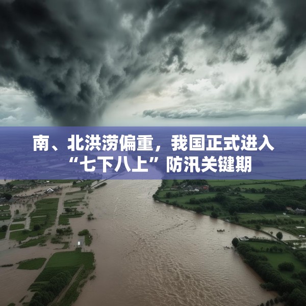 南、北洪涝偏重，我国正式进入“七下八上”防汛关键期