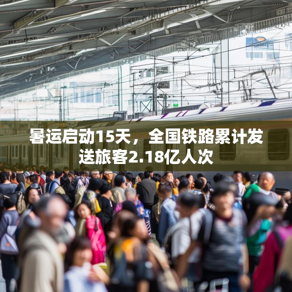 暑运启动15天，全国铁路累计发送旅客2.18亿人次