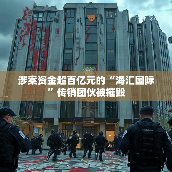 涉案资金超百亿元的“海汇国际”传销团伙被摧毁