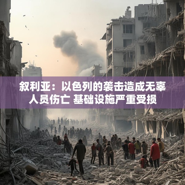 叙利亚：以色列的袭击造成无辜人员伤亡 基础设施严重受损
