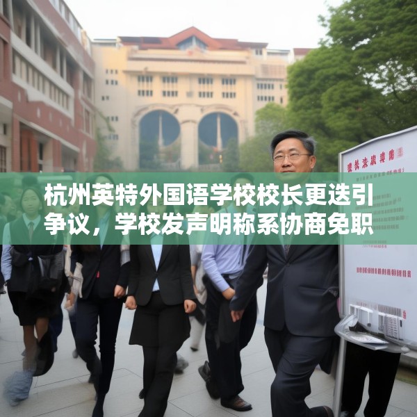 杭州英特外国语学校校长更迭引争议，学校发声明称系协商免职