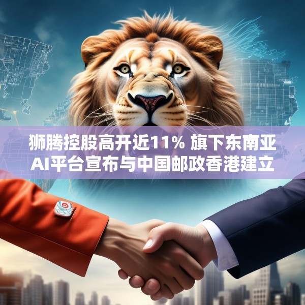 狮腾控股高开近11% 旗下东南亚AI平台宣布与中国邮政香港建立战略合作伙伴关系