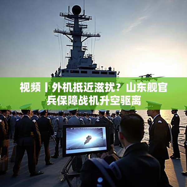 视频丨外机抵近滋扰？山东舰官兵保障战机升空驱离