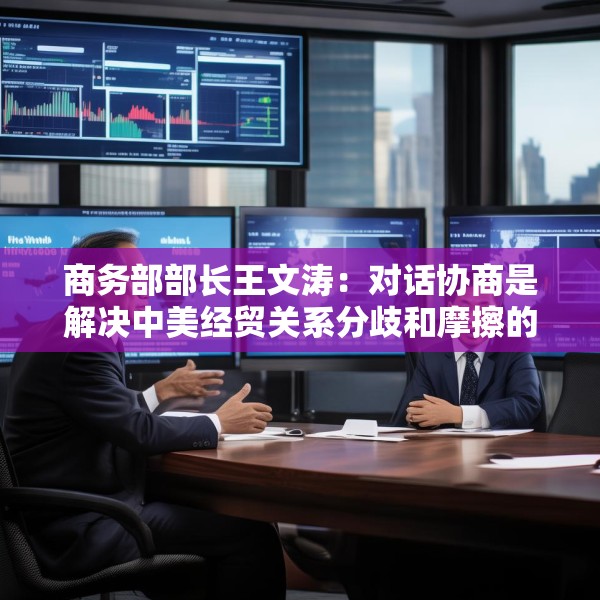 商务部部长王文涛：对话协商是解决中美经贸关系分歧和摩擦的最好选择