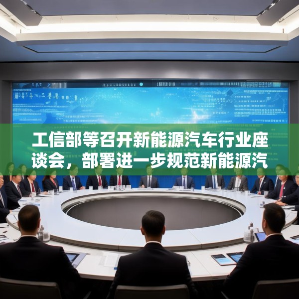 工信部等召开新能源汽车行业座谈会，部署进一步规范新能源汽车产业竞争秩序工作