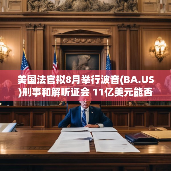美国法官拟8月举行波音(BA.US)刑事和解听证会 11亿美元能否终结起诉?
