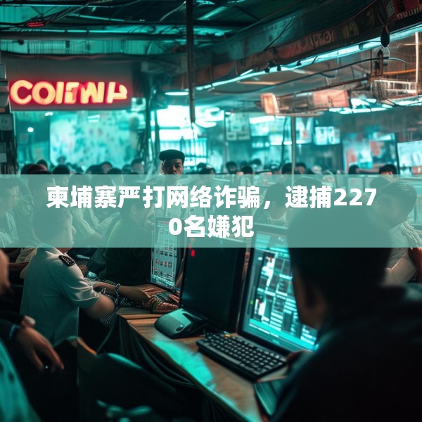 柬埔寨严打网络诈骗，逮捕2270名嫌犯