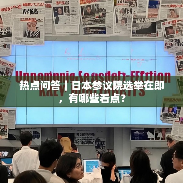 热点问答｜日本参议院选举在即，有哪些看点？