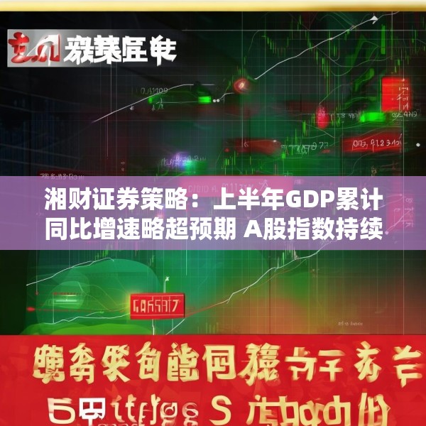 湘财证券策略：上半年GDP累计同比增速略超预期 A股指数持续震荡上行