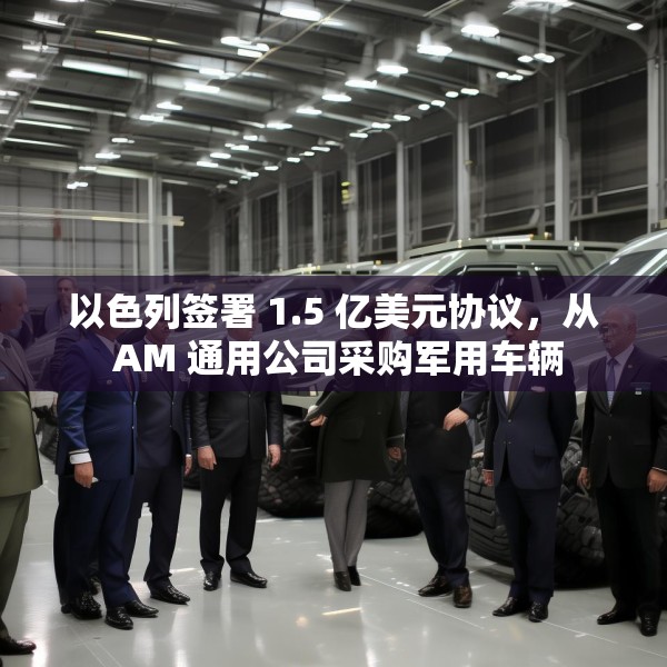 以色列签署 1.5 亿美元协议，从 AM 通用公司采购军用车辆