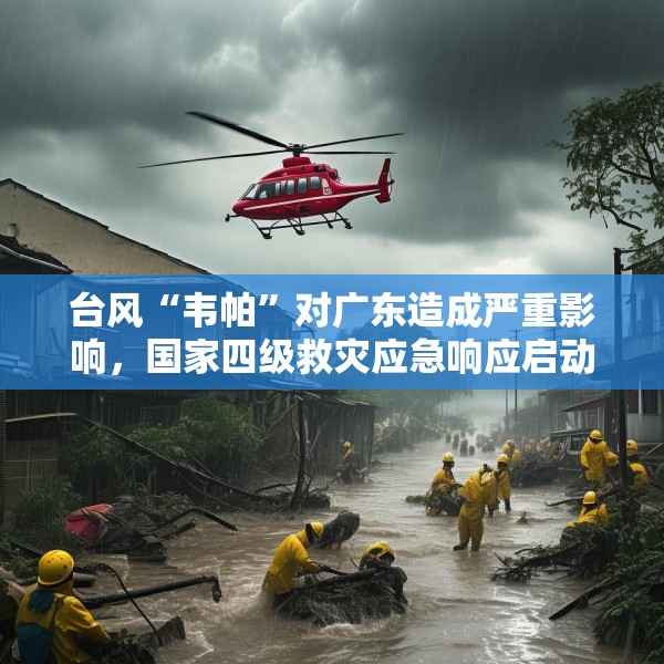 台风“韦帕”对广东造成严重影响，国家四级救灾应急响应启动