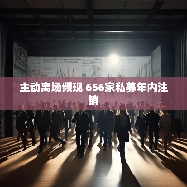 主动离场频现 656家私募年内注销