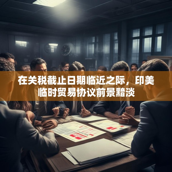 在关税截止日期临近之际，印美临时贸易协议前景黯淡